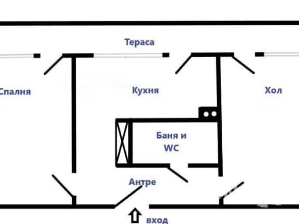 Тристаен апартамент кв. Владиславово - 0